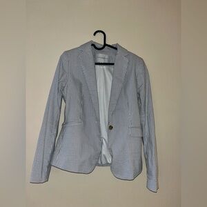 Stripped Blazer brown buttons